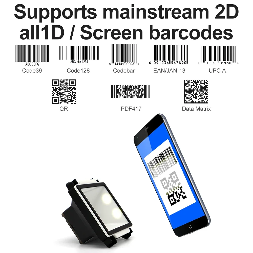 Novo Módulo Leitor de Código d - Barcode Scanner 2D avaliação e preço