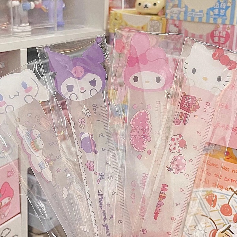 Régua Cinnamoroll Fofa Sanrio: - Tech For Office avaliação e preço