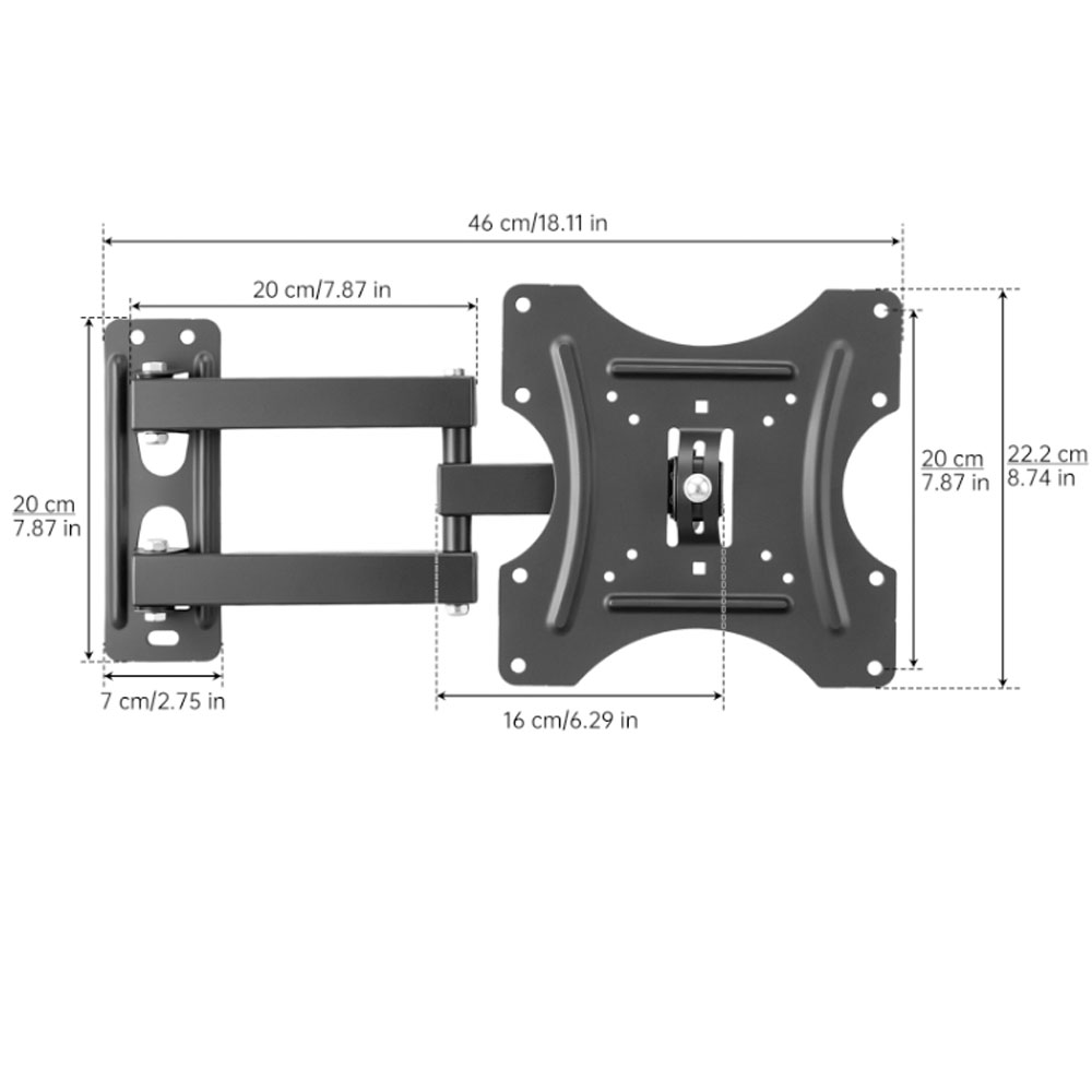 Suporte de parede para tv, tel - Flat Panel Mount Tilt avaliação e preço
